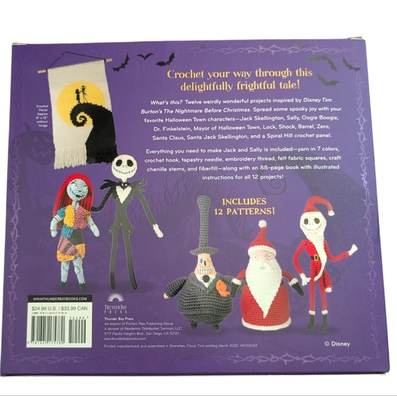 FREE! Nightmare Before Christmas Crochet Kit - Picture 2 of 5